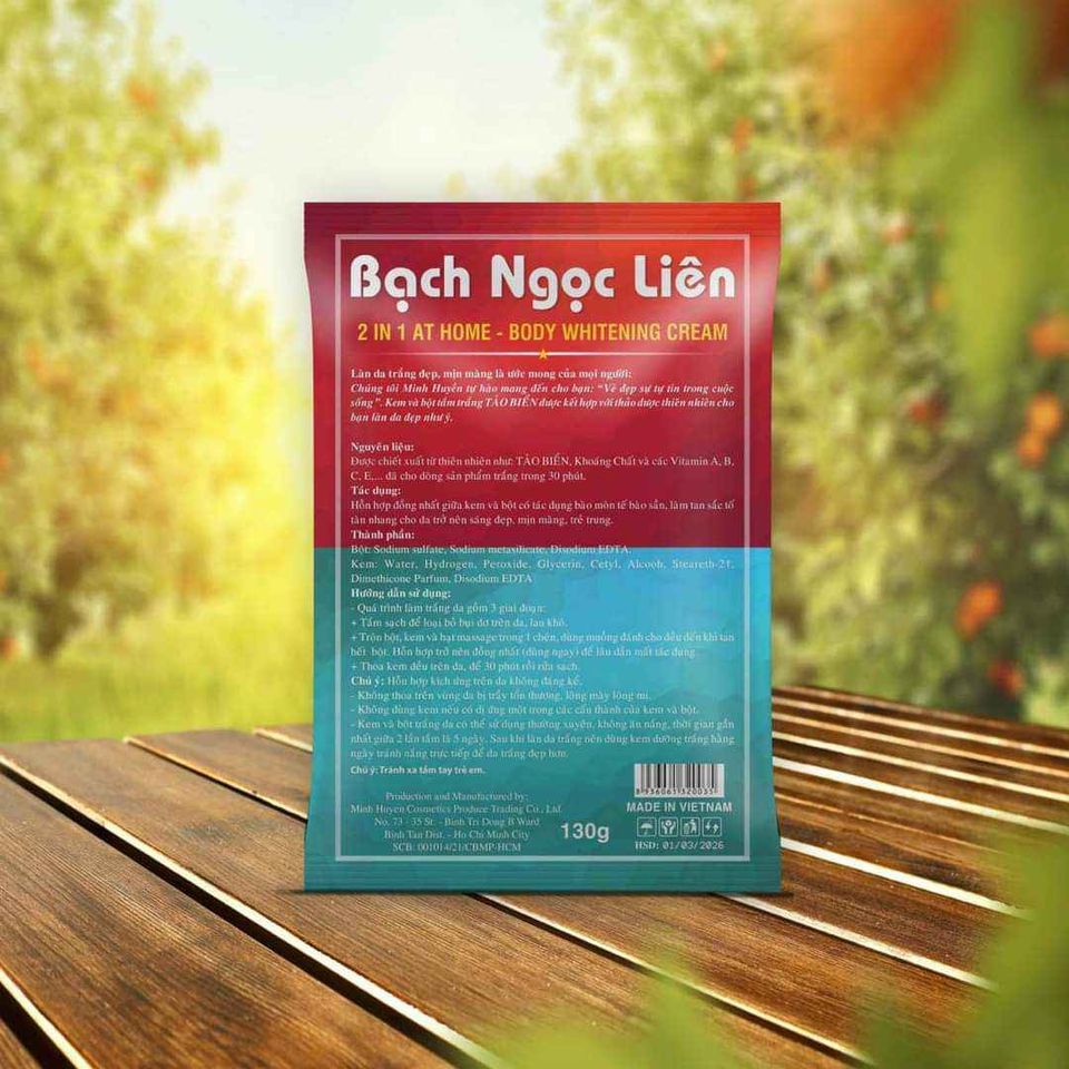 Tắm trắng Bạch Ngọc Liên gói 130gram