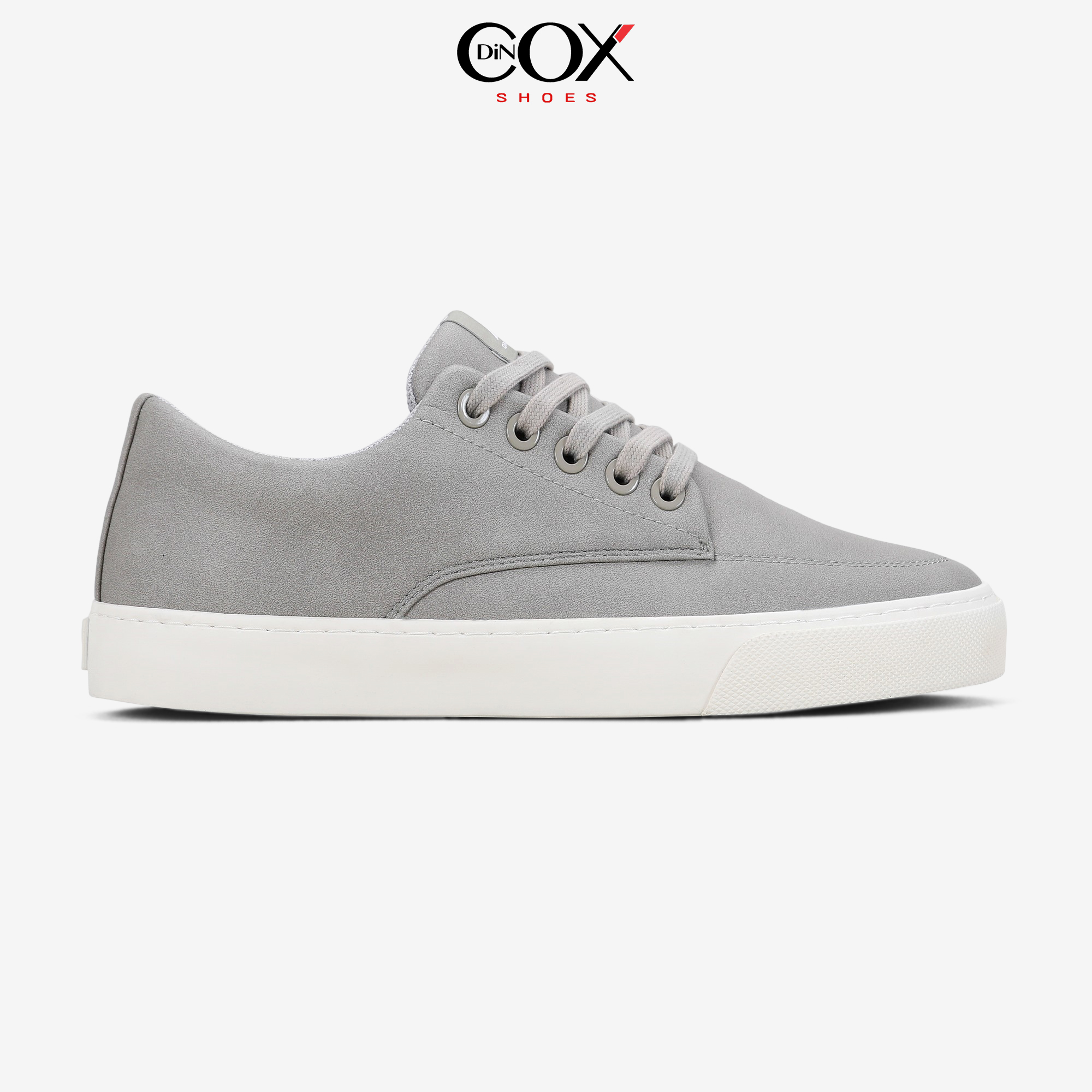 Giày Sneaker Da Nam DINCOX D06 Thể Thao, Năng Động Grey thumbnail
