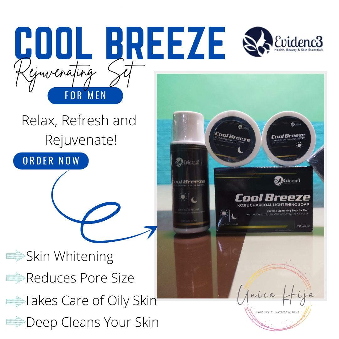 Cool Breeze Rejuvenating Set Facial for Men Effective Whitening Skin