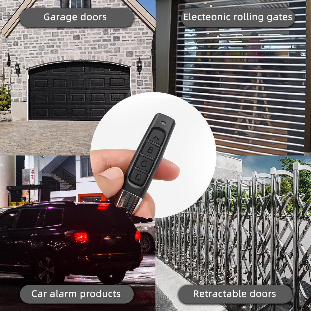 HLINKEY 315/330/433MHz Wireless Cloning Remote Control RF Transmitter Copy Controller Garage Gate Opener Remote Key Duplicator for Safety