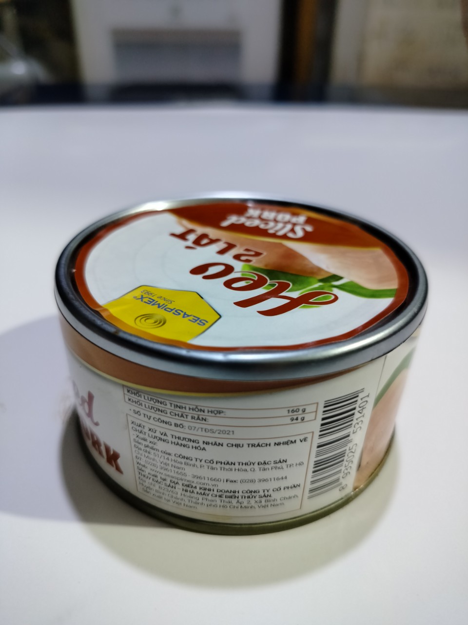Thịt heo 2 lát Seaspimex 160gr