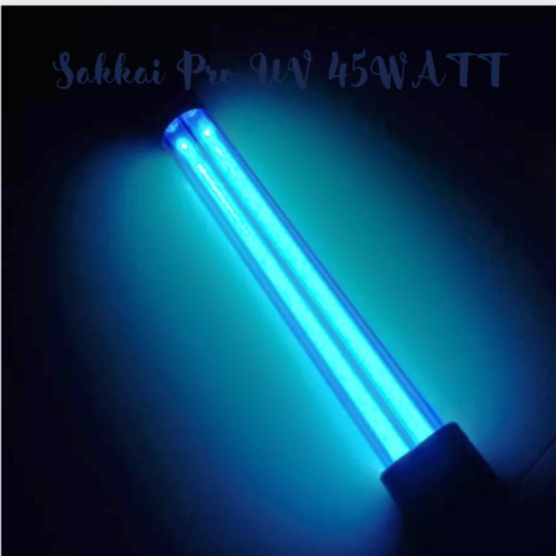 SAKKAI PRO UV 45WATT LAMPU UV ULTRAVIOLET ANTI LUMUT BAKTERI STERILISASI