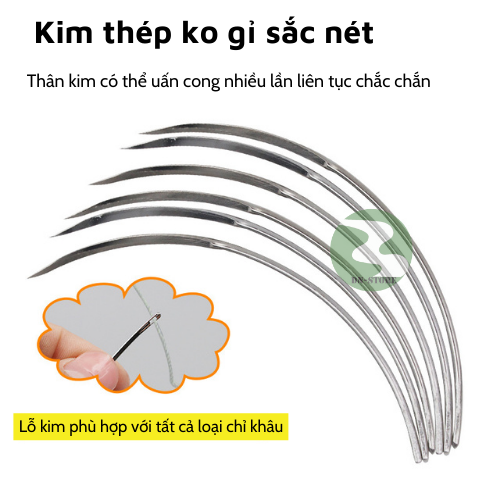 Kim cong khâu thú y khâu da 10 KIM
