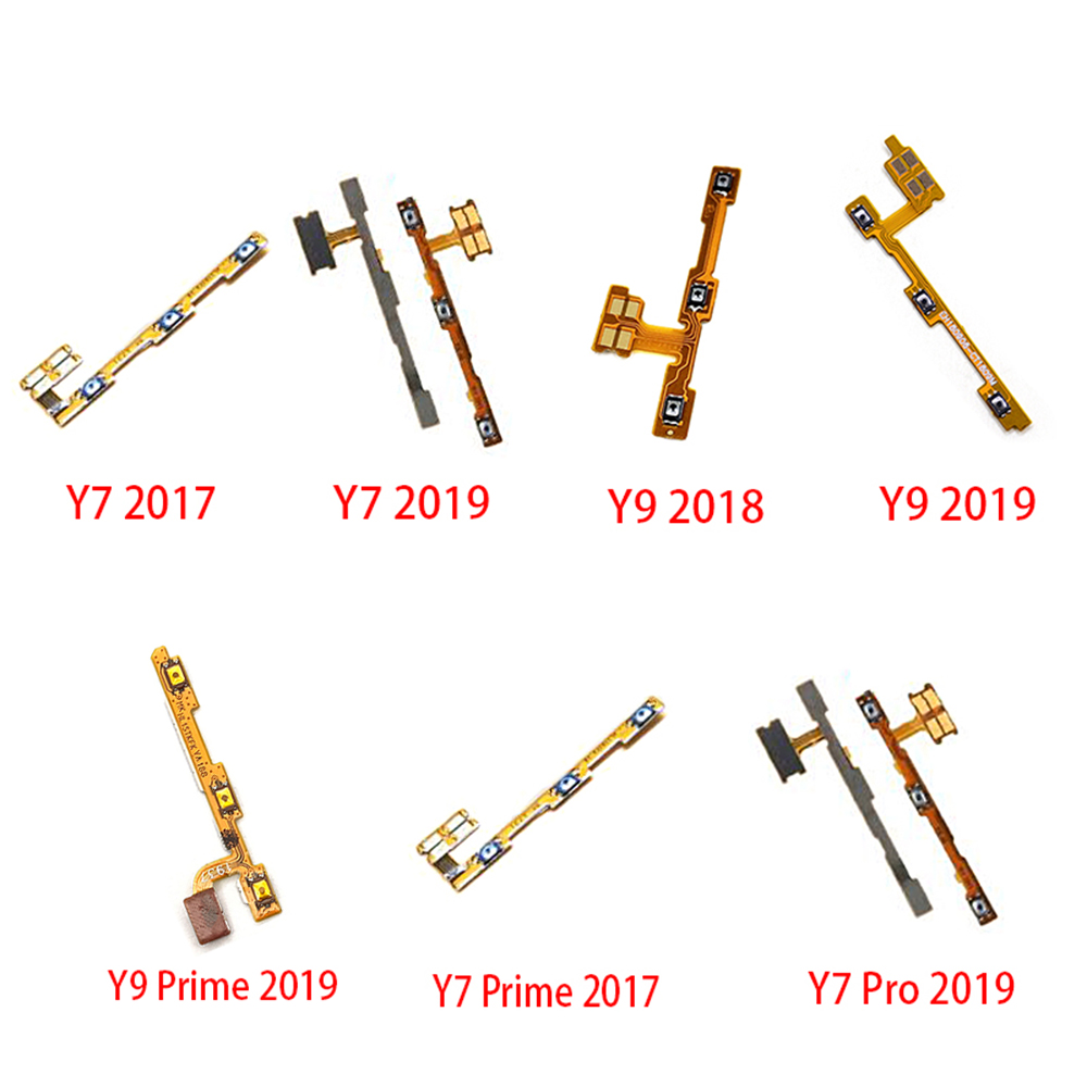 Y9 Key 【EcoDealsq】Power On Off Volume Side Button Key Flex Cable For Huawei Y5 ...