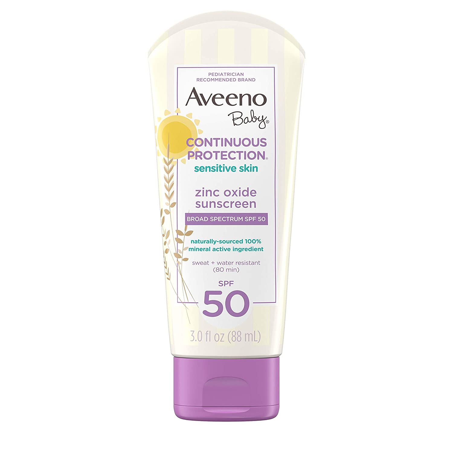 Kem chống nắng cho bé Aveeno Baby Continuous Protection Sunscreen Lotion