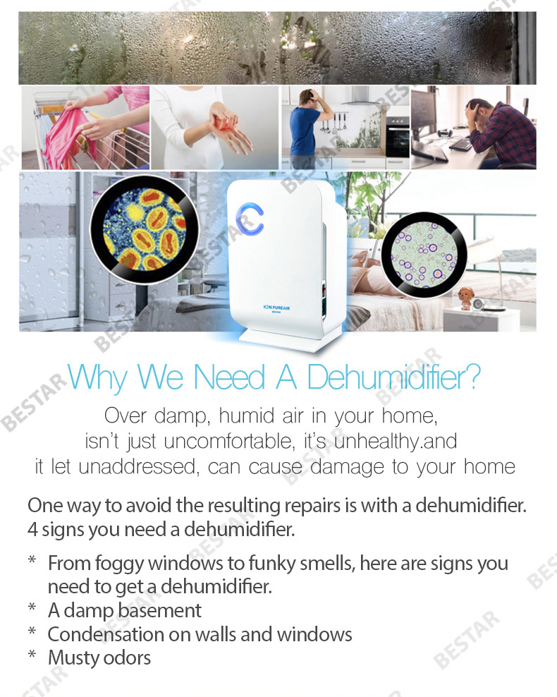 Ion pureair online dehumidifier