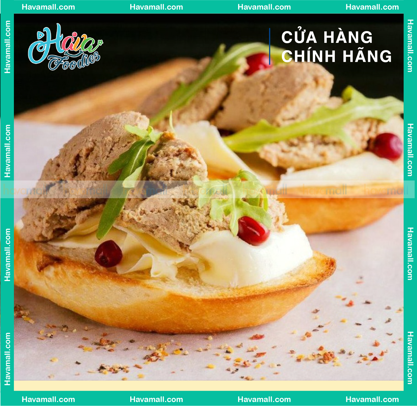 Pate Gan Vịt Hénaff 115gr – Duck Liver Mousse Pate