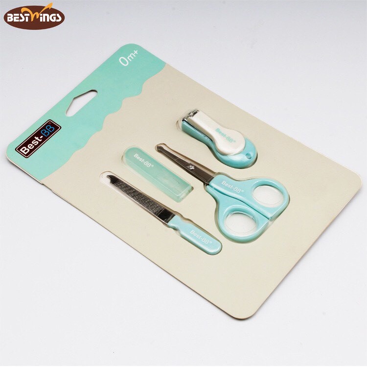 Vỉ bấm móng tay best bb cao cấp 4 món cho bé