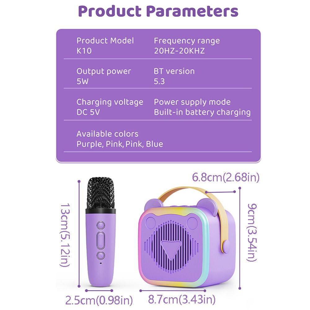 Funny%20Toys%20Portable%20Mini%20Karaoke%20Machine%203.5mm%20Earphone%20HIFI%20Surround%20Mini%20Home%20Karaoke%20Speaker%20Bluetooth%205.3%20RGB%20Lights%20Wireless%20Sound%20Microphone%20Set%20Parties%20-%20Image%202