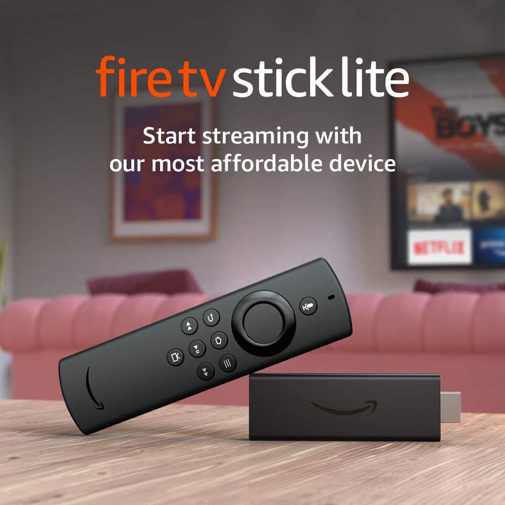 Điều Khiển Thông Minh Fire TV Stick Lite kèm remote