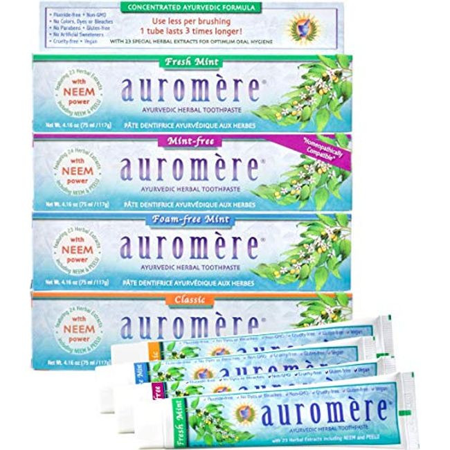 Kem đánh răng AUROMERE NEEM