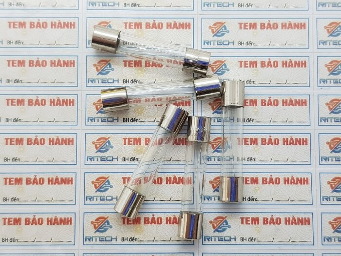 Combo 20 cầu chì ống 6*30 250v 5a