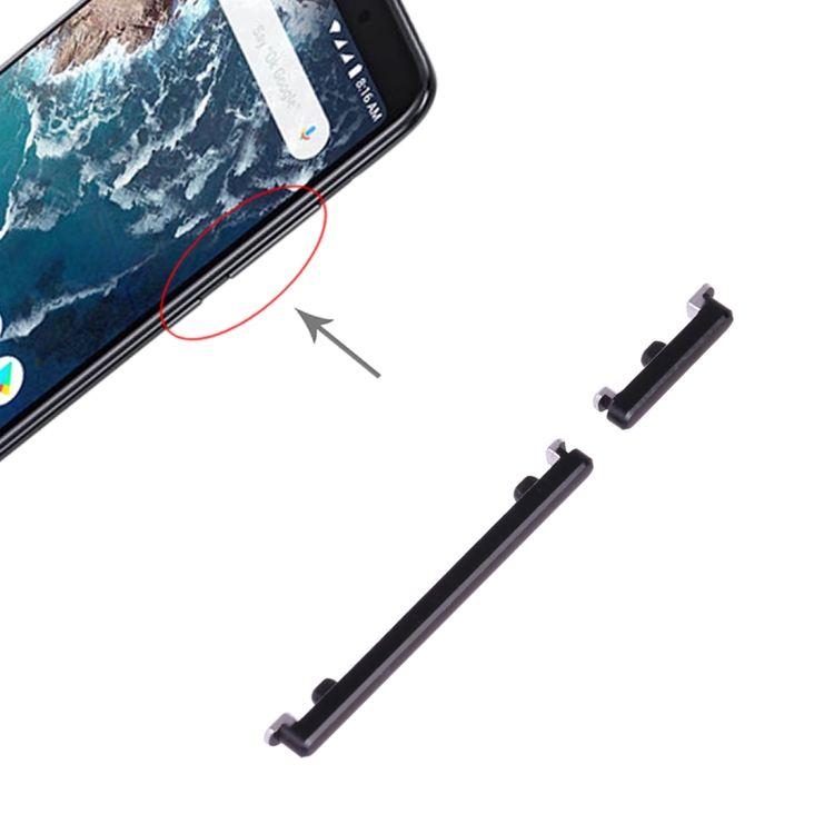 WTYD MALL Power Button and Volume Control Button for Xiaomi Mi 6X / A2