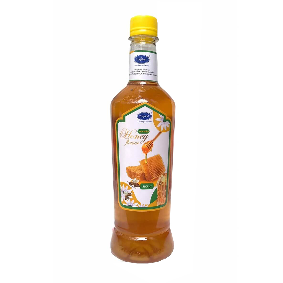 Mật ong Tam Đảo Eufood chai 860g