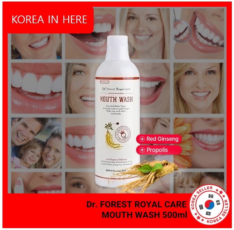 [ Dr. Forest ] Dr. Forest Mouthwash Red Ginseng Extract 500ml KOREA