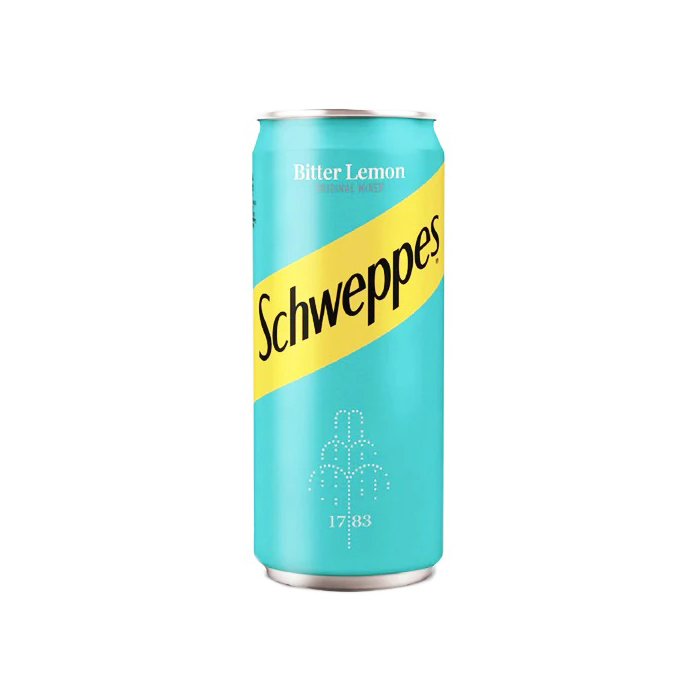 NƯỚC NGỌT CÓ GA VỊ CHANH ĐẮNG SCHWEPPES 330ML