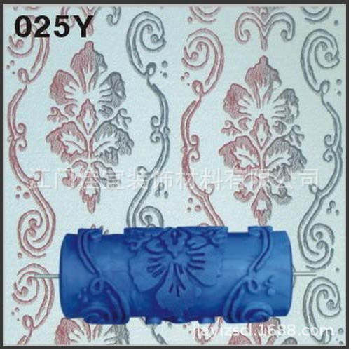 Bộ cọ lăn sơn hoa văn ( gồm khay lăn và con lăn )