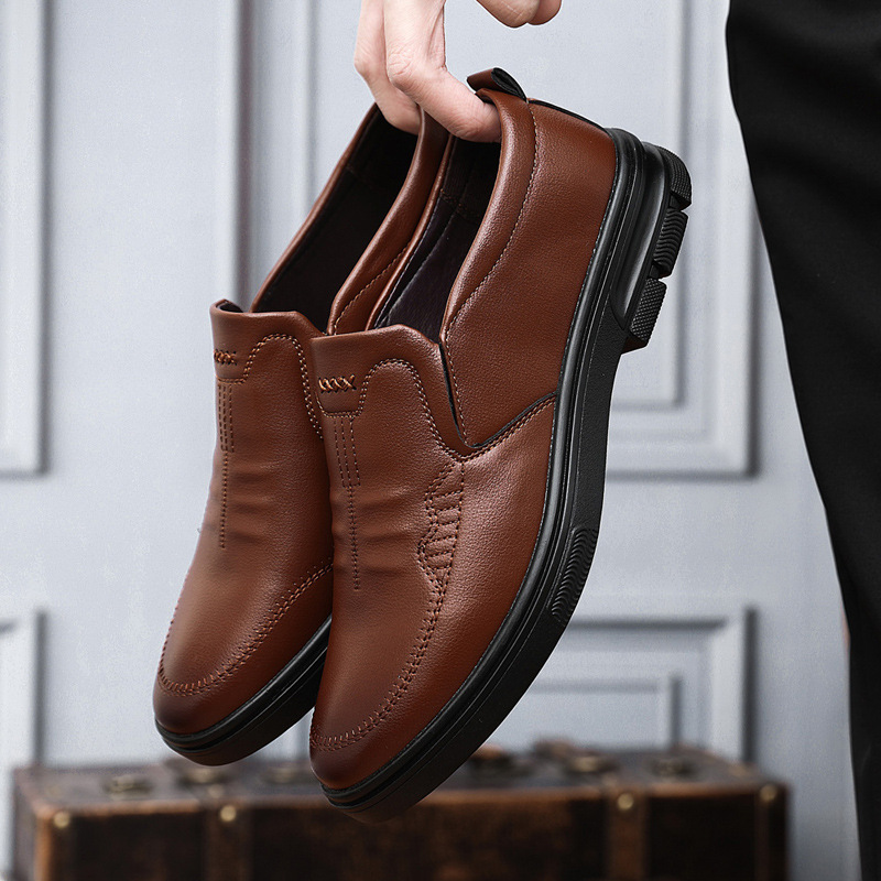 2024 Autumn Business Versatile Casual Dress Men's Leather Shoes