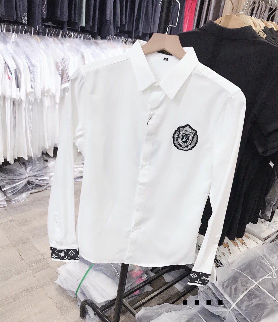 [HCM]Áo sơ mi nam hàn quốc body siêu đẹp (họa tiết hoa nhí)KOREA FASHION