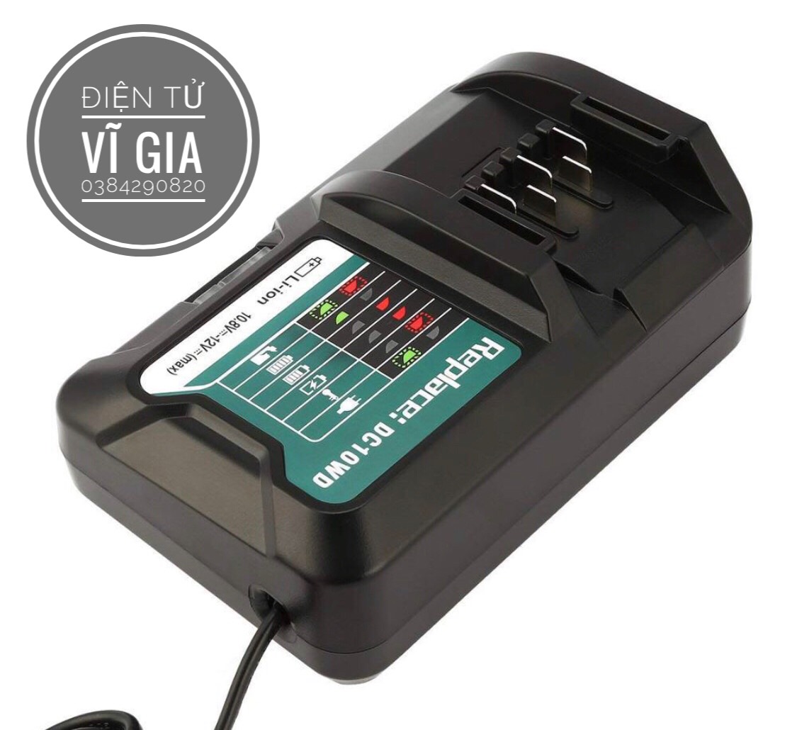 Sạc pin Makita 12V max DC10WD 2A
