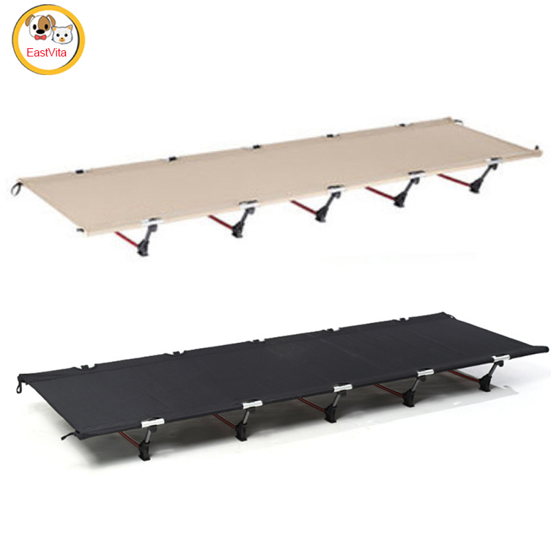 Ultralight Portable Folding Single Camping Cot 4.8lbs Lightweight Compact Camping Bed For Outdoor Travel