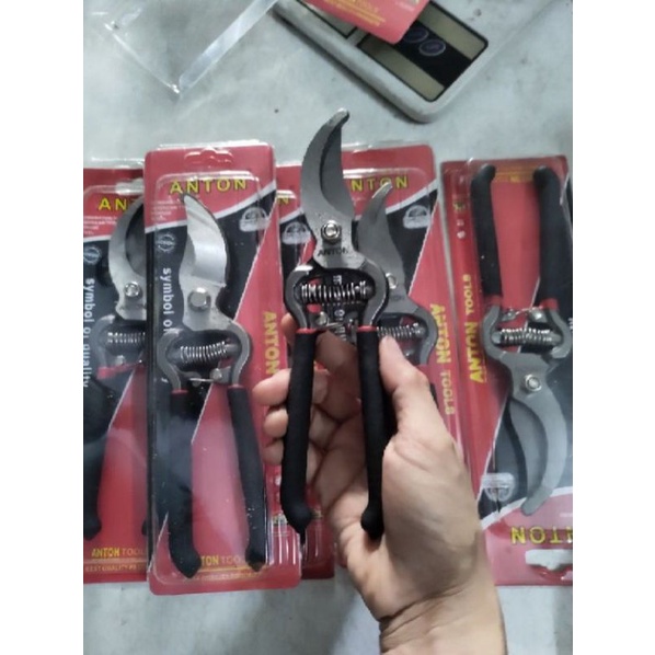 Kéo cắt tỉa cành thép Anton tay bọc nhung
