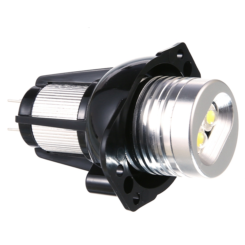 2x LED Angel Eye Halo Ring Marker Light Bulb 20W for E90 E91