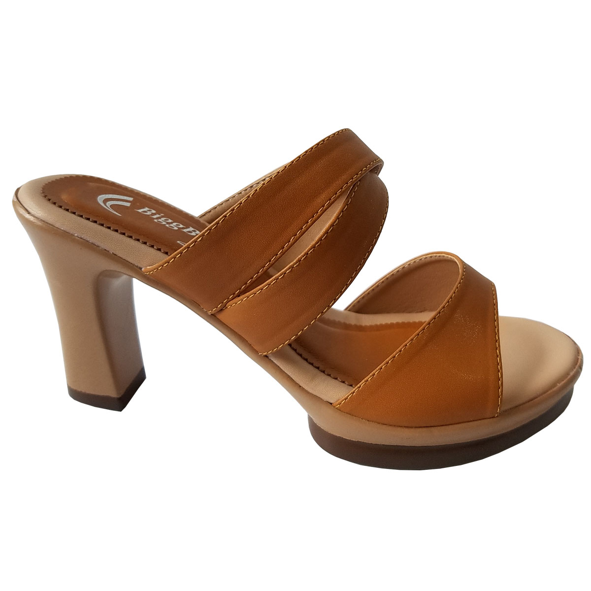 Dép Cao Gót Nữ BIGBEN Cao 7cm DCG51
