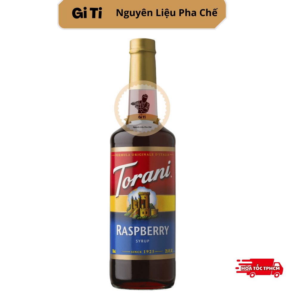 Siro/Syrup Torani Phúc Bồn Tử 750ml | Torani Raspberry
