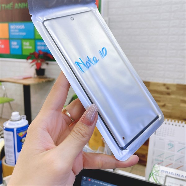 { ẢNH THẬT } Kính ép OCA Samsung Note 10
