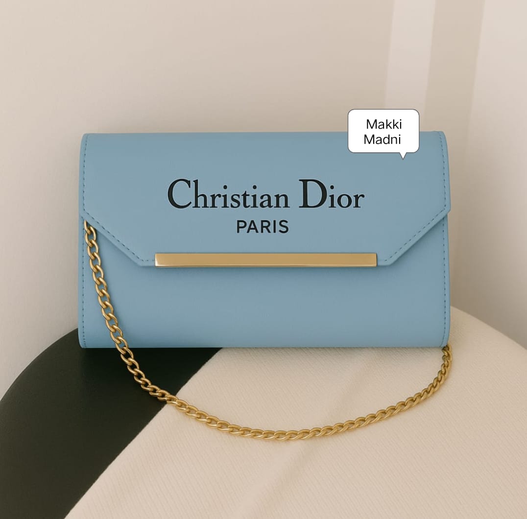 Stylish Ladies Hand Clutch Double Zip for Girls and Women