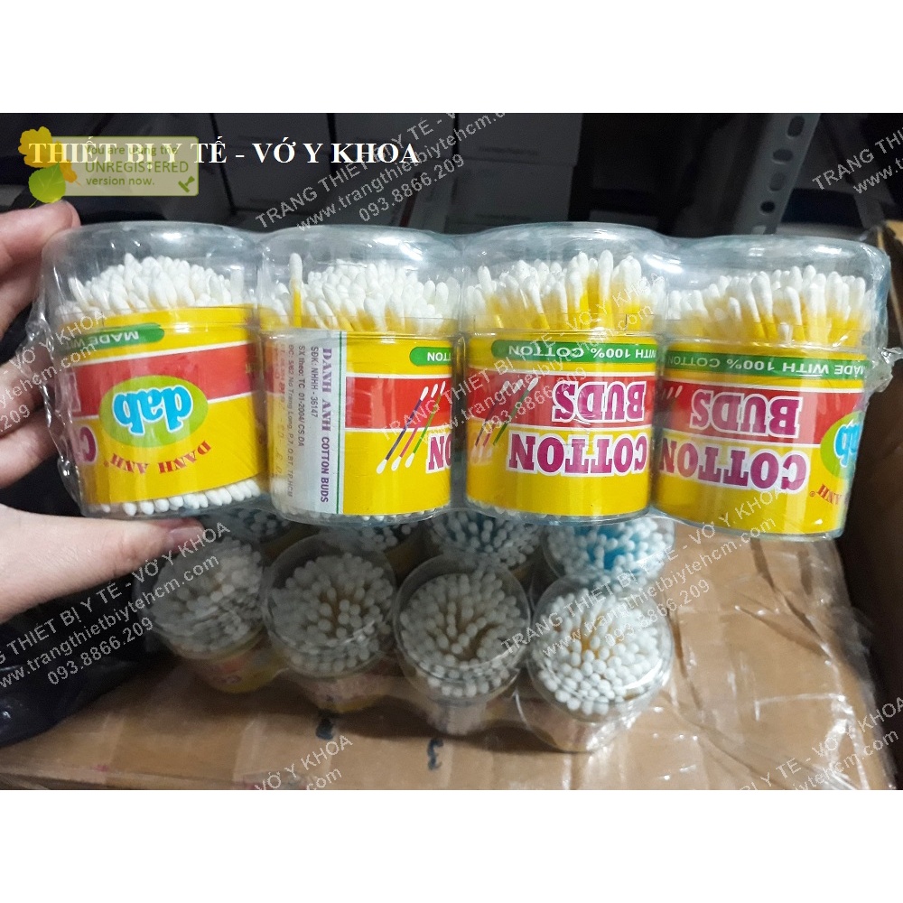 Tăm bông ráy tai người lớn hủ