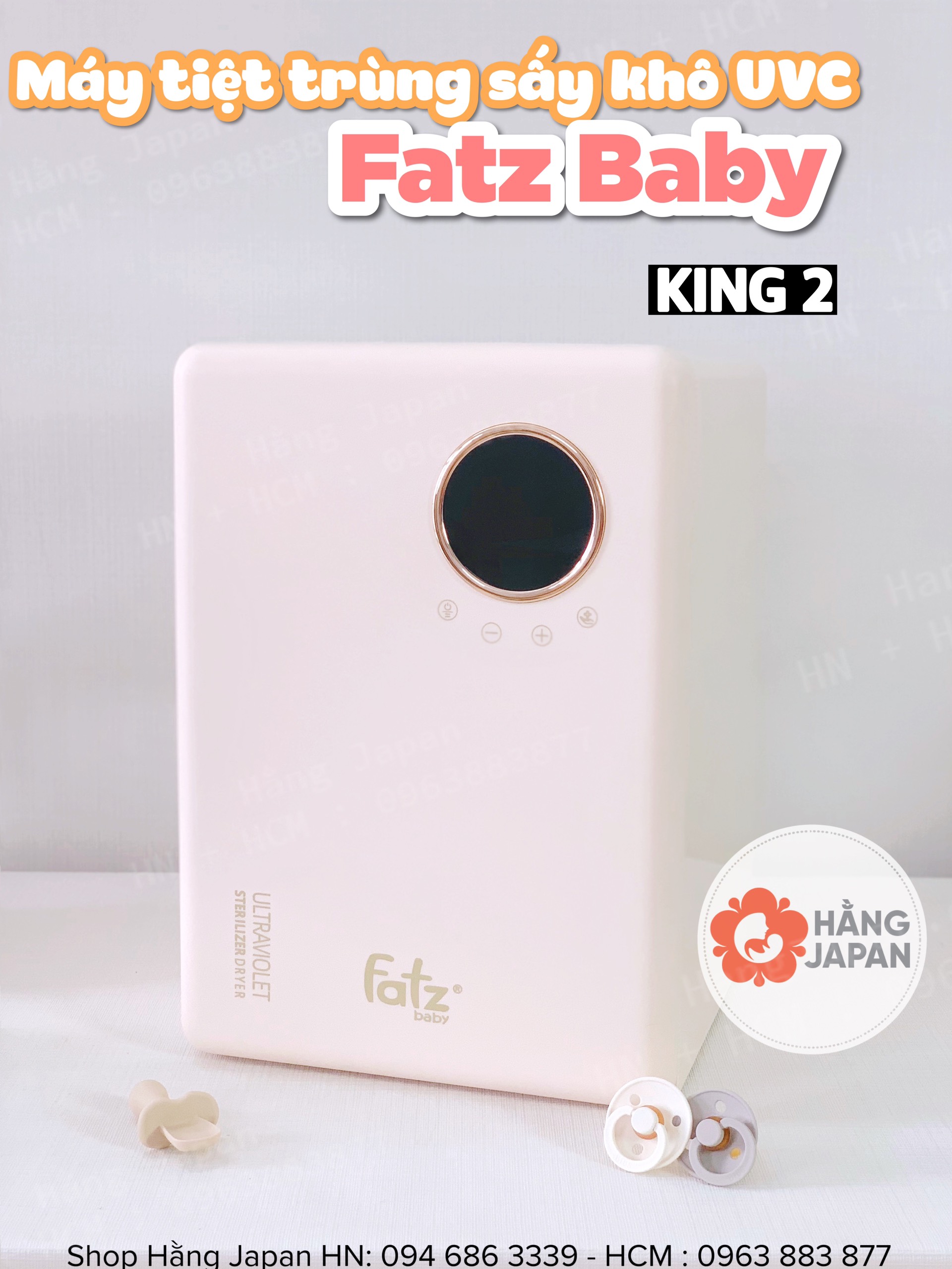 Máy tiệt trùng sấy khô bằng tia UVC LED Fatz Baby King 2 FB4799BT