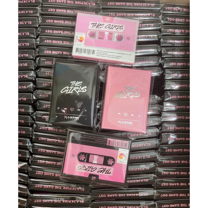 Có sẵn - Bộ ảnh BLACKPINK THE GAME nhạc THE GIRL