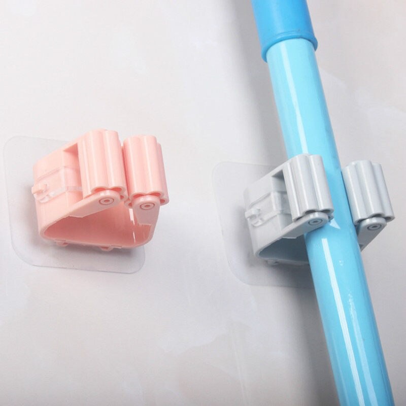 Móc Kẹp Chổi Dán Tường Siêu Dính Loại 1
