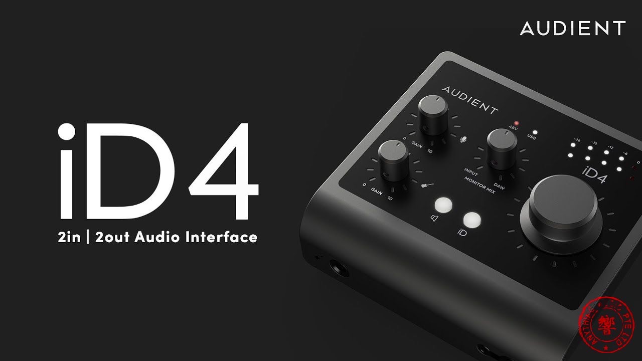 Audient iD4 MKII Desktop 2x2 USB Type-C Audio Interface | Lazada
