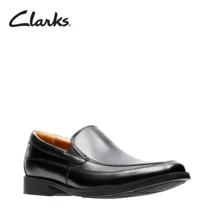 clarks black dress shoes