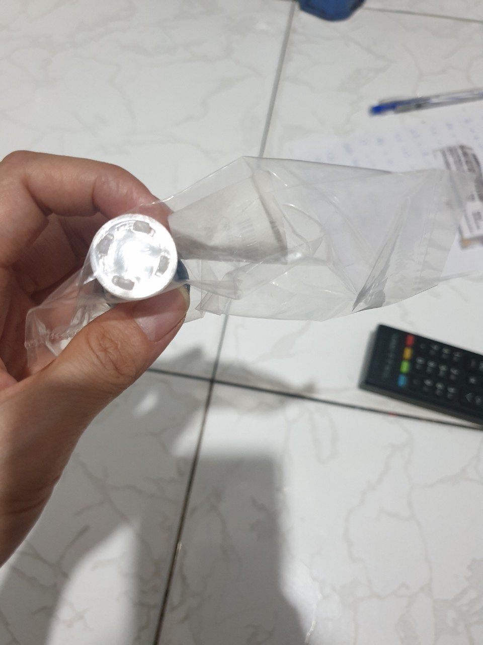 ( MADE IN THAILAND)  Lọc xăng máy cắt cỏ bình xăng trên.