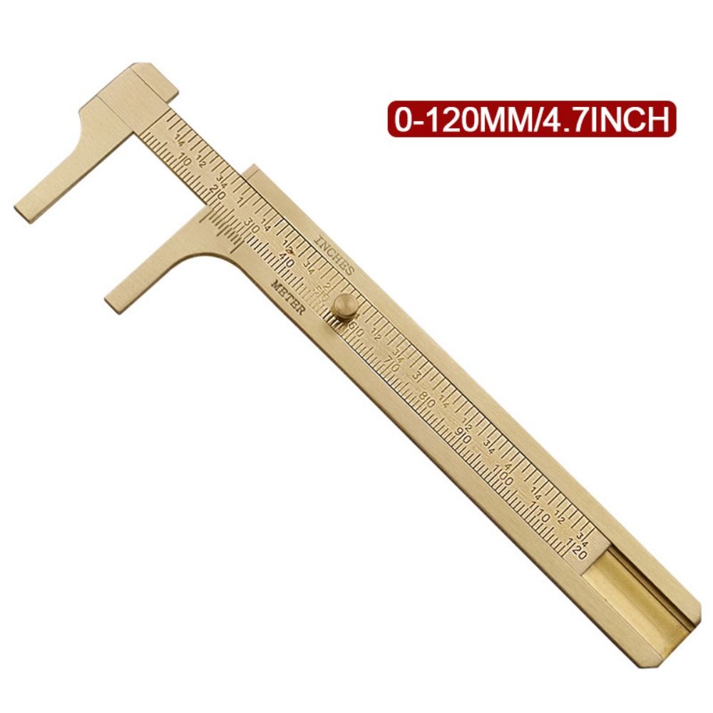 CUANFENGS28 Cổ điển Thước thẳng bằng đồng thau Văn phòng phẩm Đánh dấu trang vàng Thước đo góc tam giác kim loại Đồ dùng học tập văn phòng Dụng cụ đo lường Dụng cụ vẽ tranh Dành cho sinh viên