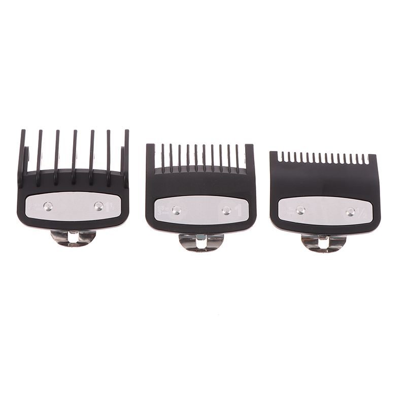 3Pcs%20Hair%20Clipper%20Guards%20Guide%20Combs%20Trimmer%20Cutting%20Guides%20Styling%20Tools%20Attachment%20Compatible%201.5mm%203mm%204.5mm%20LUKE%20-%20Image%202