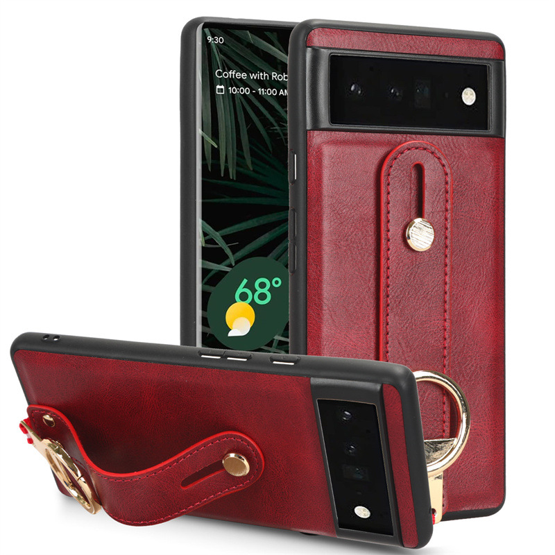 Google%20Pixel%206%20Phone%20Case,Wristband%20Strap%20Kickstand,handstrap%20Grip%20Loop%20Strap%20Leather%20Case%20for%20Google%20Pixel%206%20-%20Image%203