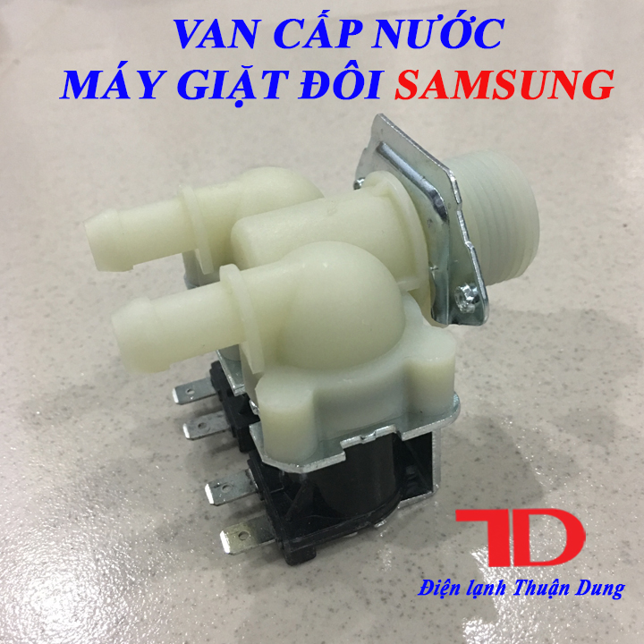 Van cấp nước máy giặt đôi SAMSUNG, ELEC - Điện Lạnh Thuận Dung