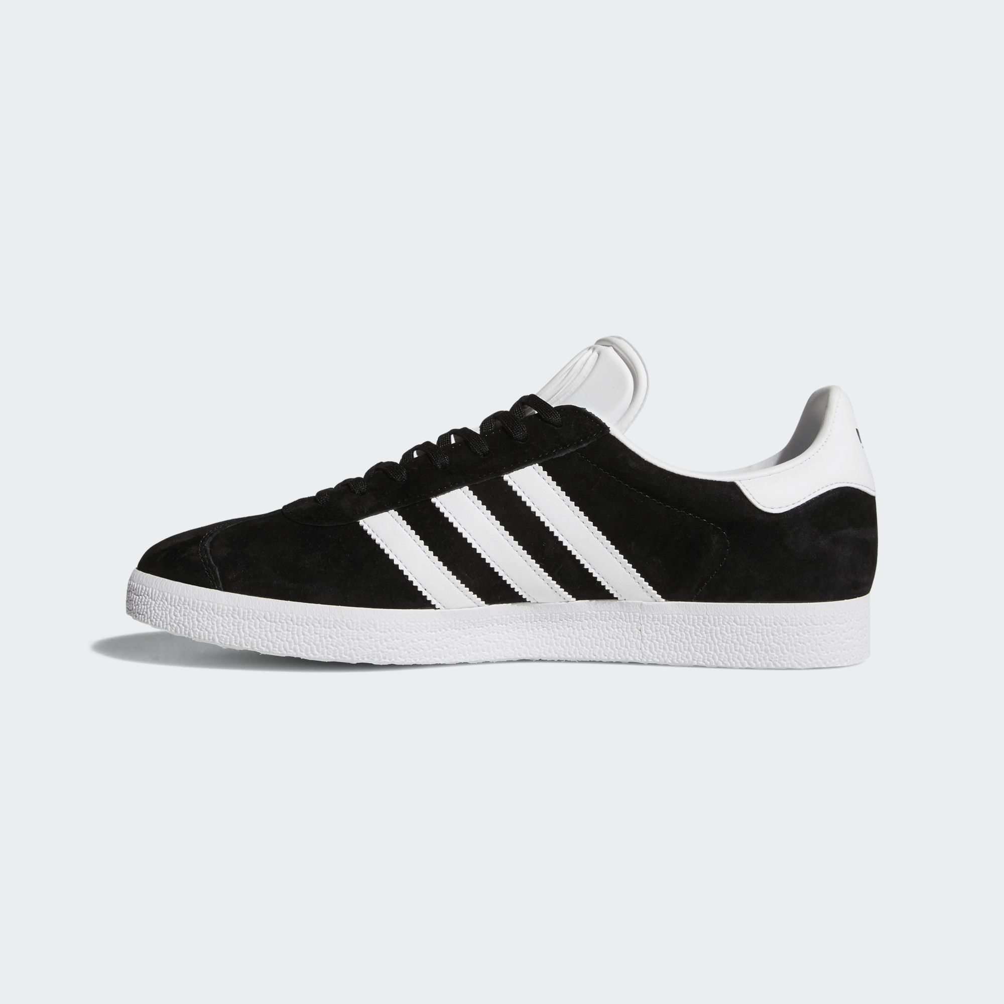 gazelle adidas black leather