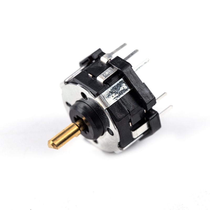 4 Step Encoder Switch RKJXT1F42001 4-Way Switch Car Navigation Encoder Key Rocker Push Switch ...