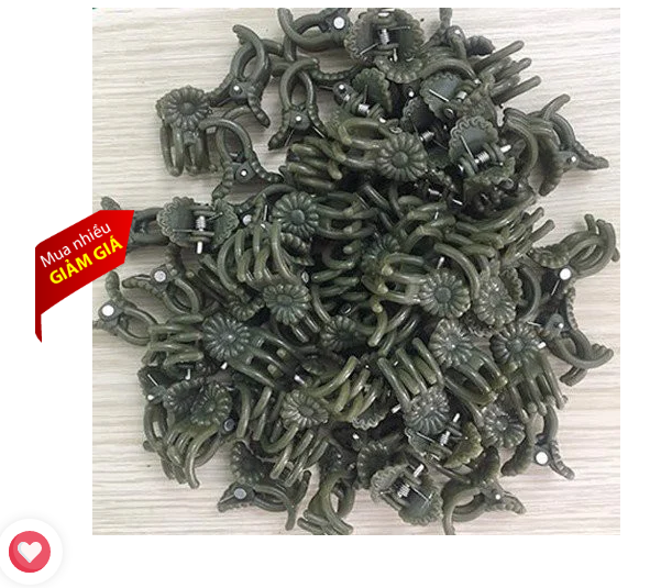 SET 10 CÁI KẸP BƯỚM CỐ ĐỊNH HOA LAN