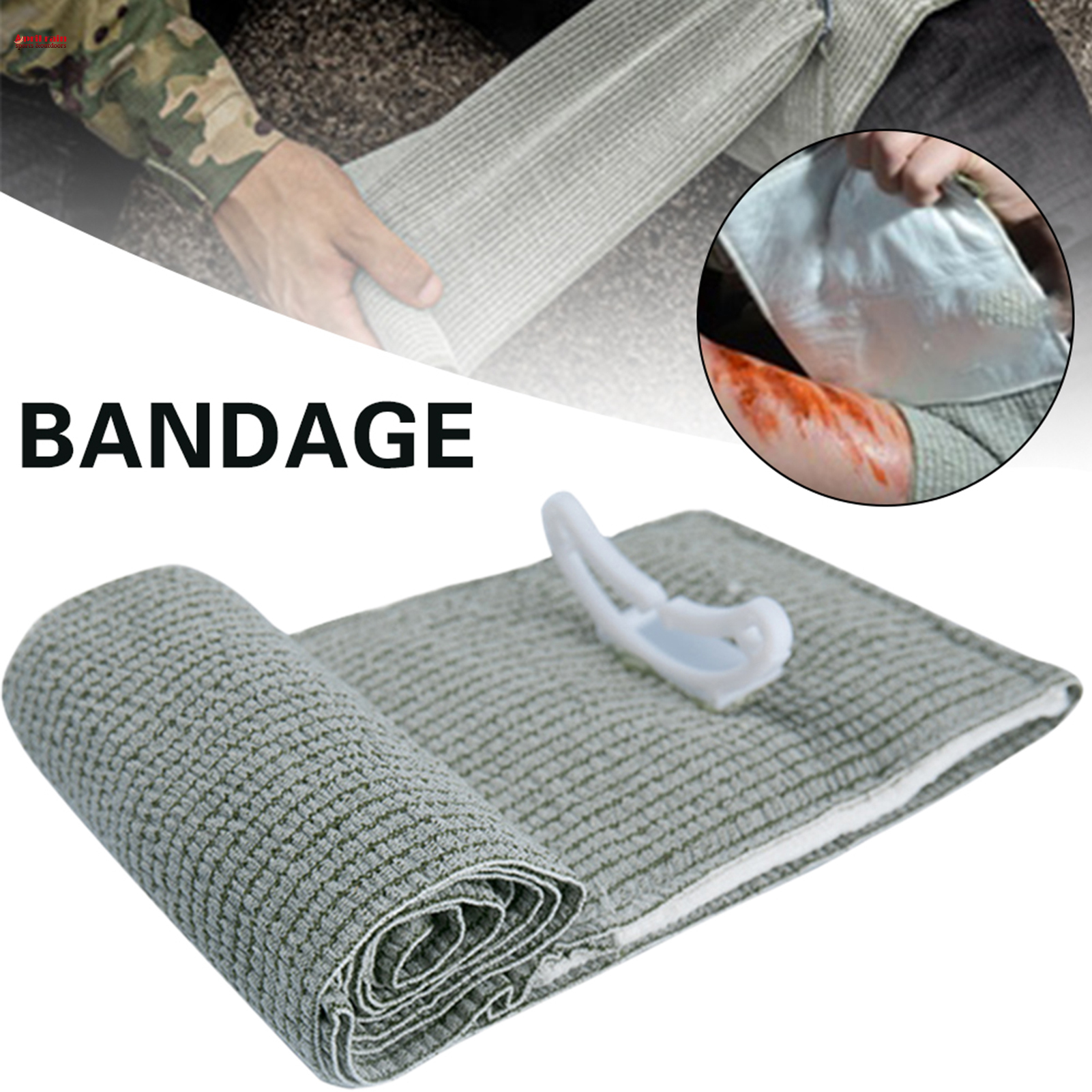 COD Compressed Outdoor Bandage Emergency High Strength Pressure Bandage
