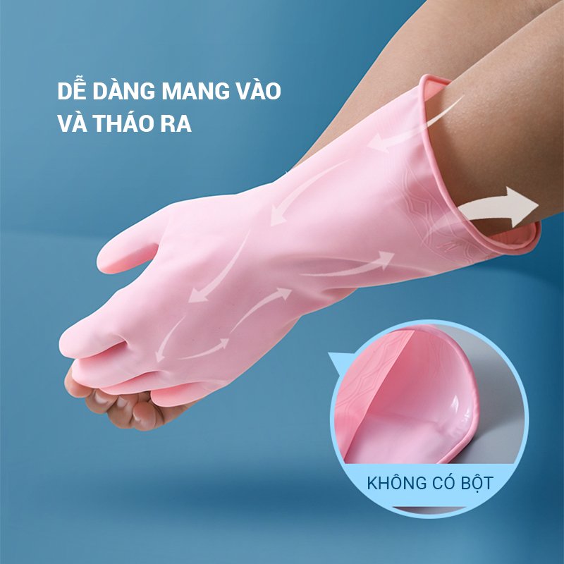 GĂNG TAY RỬA BÁT SEIWA NHẬT BẢN