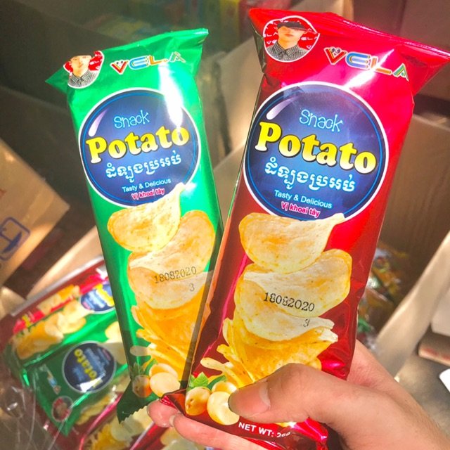 Gói Bim Bim Snack Potato Thơm Giòn, Siêu Ngon