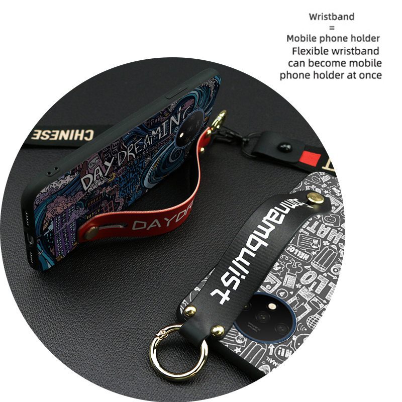 Durable%20personality%20Phone%20Case%20For%20One%20Plus%207T/1+7T%20Wristband%20Anti-dust%20Anti-knock%20Silicone%20Kickstand%20Phone%20Holder%20ring%20-%20Image%204