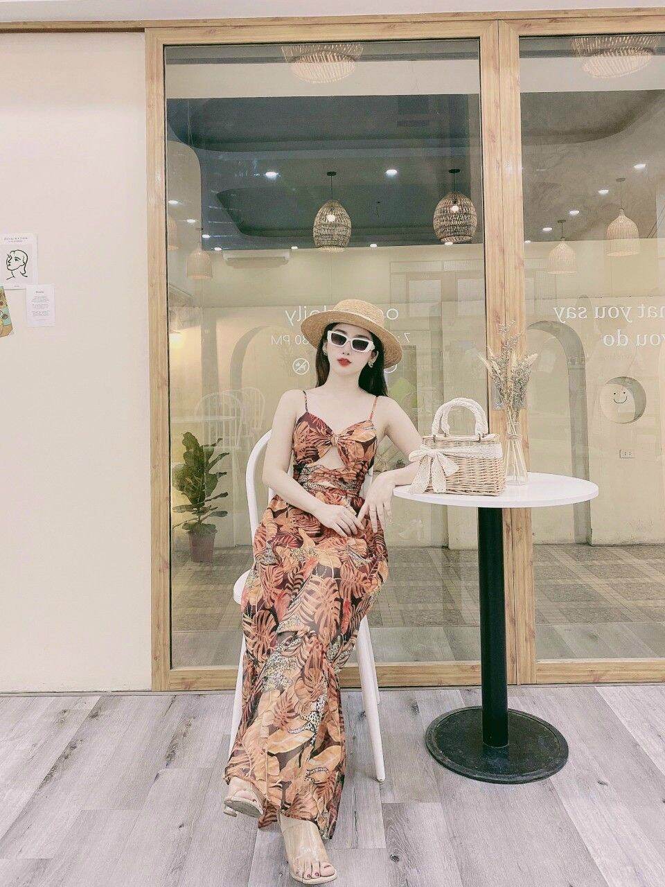 Váy Maxi , váy đi biển